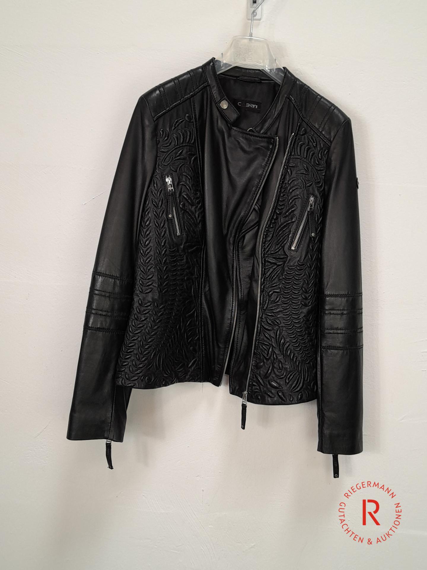 DAMEN LEDERJACKE GRÖSSE 38